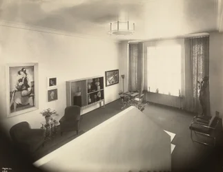 Das Wohnzimmer im Haus von Mr. John A. Dunbar, 50 East 77th Street, New York, 1931